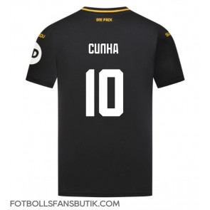 Wolves Matheus Cunha #10 Replika Bortatröja 2024-25 Kortärmad